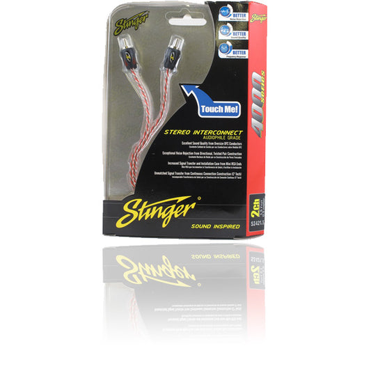 Stinger - SI421.5 - 4000 Series .5Mtr RCA Interconnect
