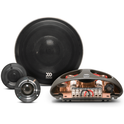 Morel - Supremo 602 6.5 inch Component Speakers (crossover) - 140 Watt RMS (Special Order)