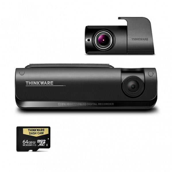Thinkware - T700 - 4G LTE CONNECTED FULL HD DUAL DASH CAM KIT - 64GB ...