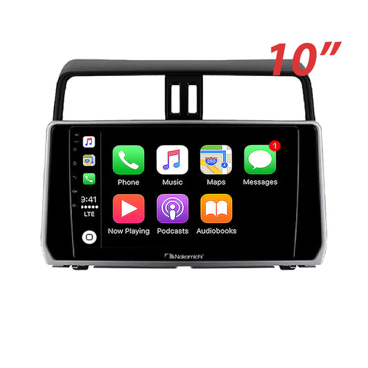 Nakamichi - WXTOYOTAPRADO201 - 10 Inch Wireless Apple Carplay Android auto solution compatible with Toyota Prado 2017+