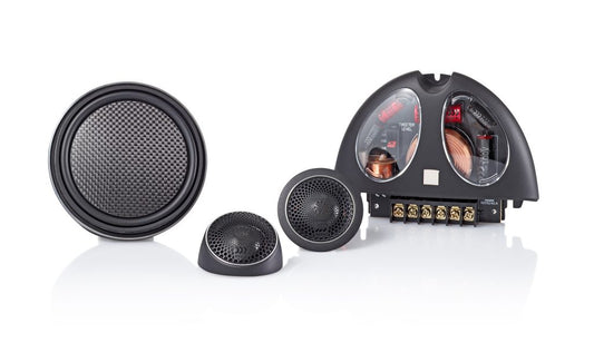 Morel - Nano Carbon 42 - 4.5inch 2 way component Speakers - 80 Watt RMS