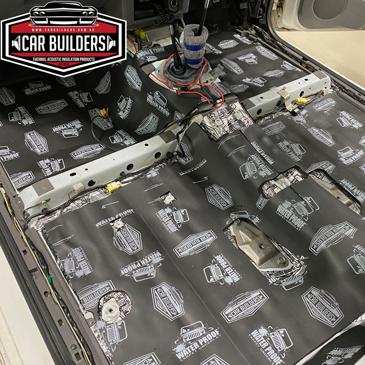 Car Builders - WU - Water Proof Carpet Underlay - 1.8sq meters