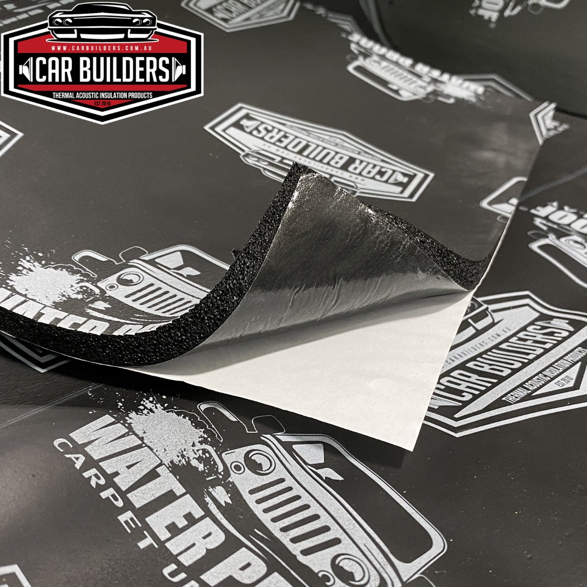 Car Builders - WU - Water Proof Carpet Underlay - 1.8sq meters
