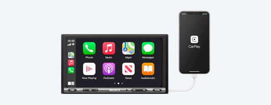 Sony - XAV-AX3200 - 6.9 inch Apple CarPlay & Android Auto Head Unit