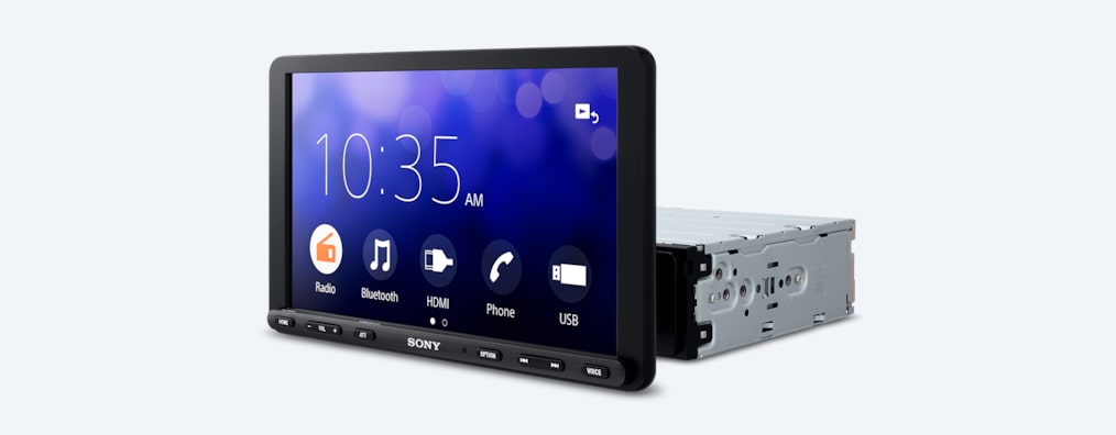 Sony - XAV-AX8100 - 8.95 Inch (22.7 cm) Digital Media Receiver with WebLink Cast