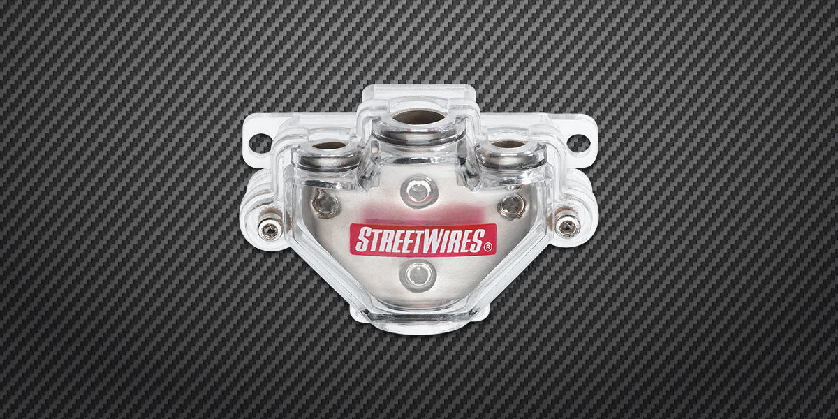 MTX - ZNXDB4 - StreetWires ZNXDB4 Power / Ground Distribution Block with 4 Inputs / Outputs