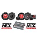 MTX - MTX PACK - TX6 6.5inch Coax / TX6 6.5 inch Component / TX2450 4 Channel Amplifier 