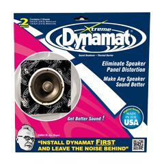 Dynamat - 10415 - Dynamat Xtreme Speaker Kit - 2 Pieces - 25 x 25cm (Total 0.3 sqM)