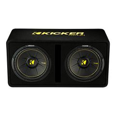Kicker - 44DCWC122 12inch Dual Ported Enclosure 600WRMS at 2 Ohm