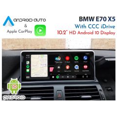 Naviplus - E70 CCC iDrive 10.2 inch Android 10 - Apple CarPlay & Android Auto Replacement Display