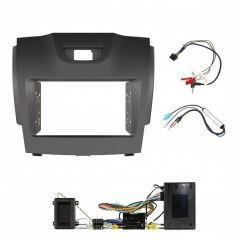 Aerpro - FP8063GC - Double din grey install kit to suit Holden colorado inc 7