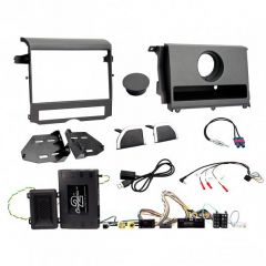 Aerpro - FP8409KC - DOUBLE DIN BLACK INSTALL KIT TO SUIT LANDROVER - DISCOVERY 4 (SMALL OEM BASIC DISPLAY)
