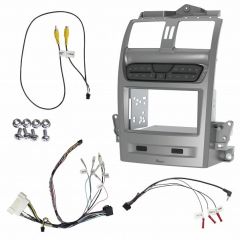 Aerpro - FP9750SK - DOUBLE DIN SILVER INSTALL KIT TO SUIT FORD FALCON BA-BF & TERRITORY SX-SY