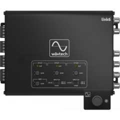 Wavtech - LINK6 - 6 CHANNEL SUMMING / LINE OUTPUT CONVERTER WITH AUX-IN & REMOTE