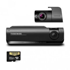 Thinkware - T700D64 - 4G LTE CONNECTED FULL HD DUAL DASH CAM KIT - 64GB