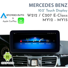 MERCEDES BENZ MY12-MY15 W212 / C207 E-Class - 10.2" Touch Display with Apple CarPlay & Android Auto